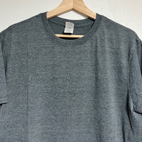 Gildan Softstyle Dark Heather T-Shirt - Size L - Picture 3 of 7
